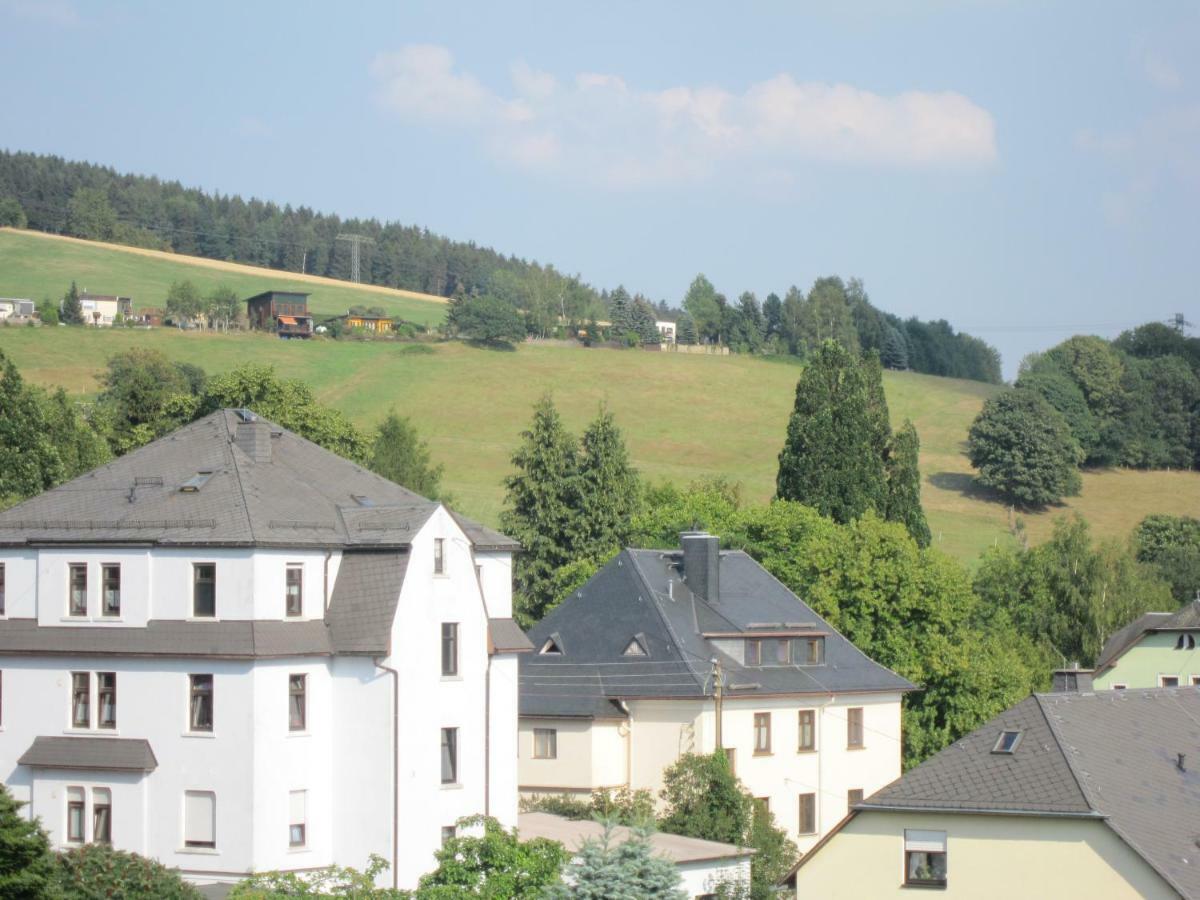 Am Balkon Des Erzgebirges Leilighet Bernsbach Eksteriør bilde